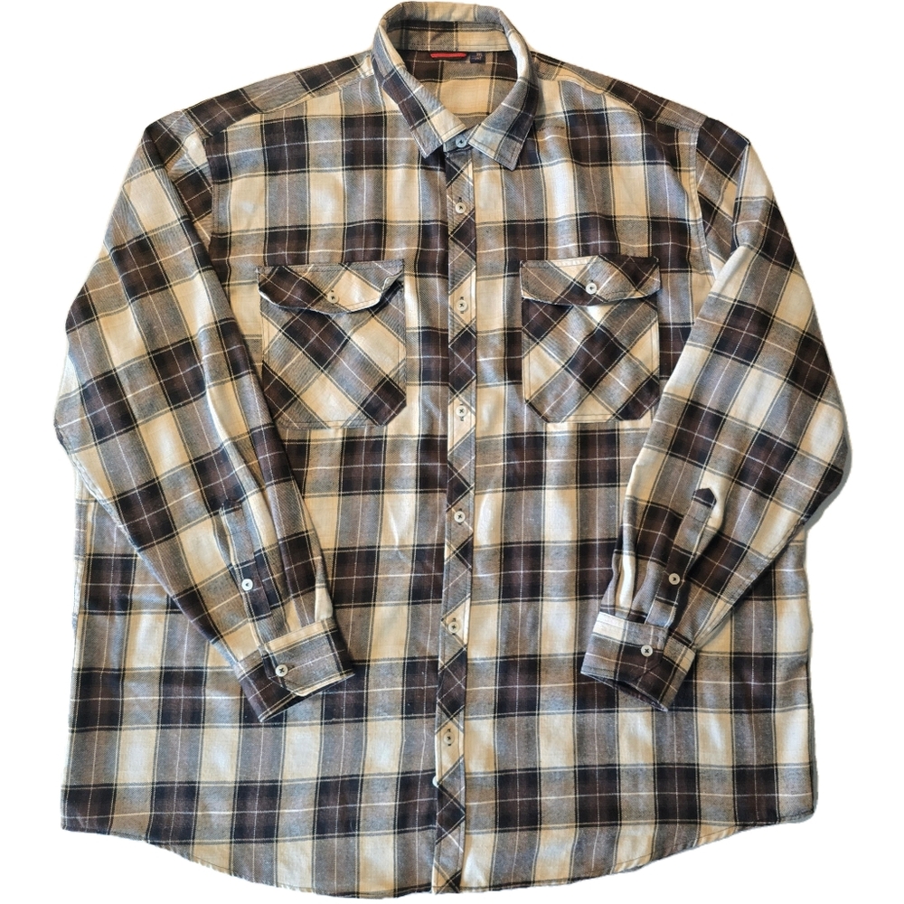 EUC Men's 3XL Flannel Button Down Shirt
